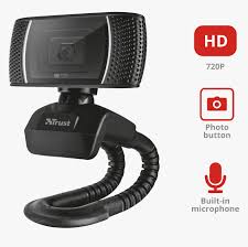 It's easy to put your pc or mac's webcam to work while you're out of the house or away from the office. Trust Hd Video Webcam Web Camera Trust Trino Hd Png Download Kindpng