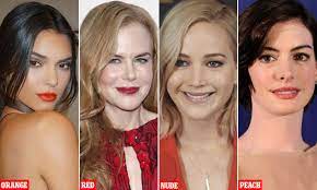 Any advice for a 63 year old woman with grey hair? Lipstick Experts Reveal What Shades Suit Your Features And Colouring Daily Mail Online