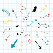 Hand Drawn Doodle Arrows Vector Set Free Image By Rawpixel Com Filmful Arrow Drawing Arrow Illustration Hand Drawn Arrows