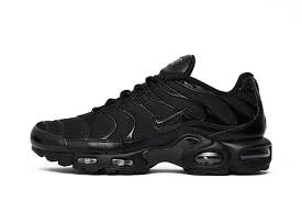 Nike Air Max Plus Triple Black Womens Sneakers Nike Nike Air Max Tn Tuned Air All Triple Black 604133 050 Nike Air Max Tn Black Nike Shoes Nike Air Max