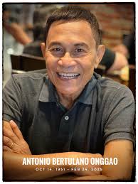 Rest in Peace, Nong Tony Onggao