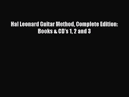 Check spelling or type a new query. Pdf Download Hal Leonard Guitar Method Complete Edition Books Cd S 1 2 And 3 Read Full Video Dailymotion