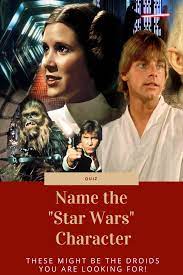 Can You Name These Star Wars Characters Star Wars Quiz Star Wars Characters Star Wars