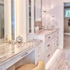 For master bathrooms, it is advisable to steer away from pedestal sinks. Custom Bathroom Vanities And Cabinets Simpson Cabinetry