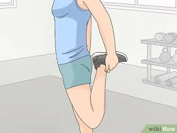 Your achilles tendon runs down the back of your ankle and connects your calf muscles to your heel bone. How To Stretch Thigh Muscles 11 Steps With Pictures Wikihow