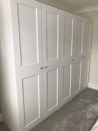 Ikea Grimo Style Wardrobe Doors X 4 Matt White Finish New Just No Packing Wardrobe Doors Ikea Wardrobe Ikea Fitted Wardrobes
