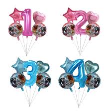 5.0 out of 5 stars 1. Balloons 6 Piece Puppy Dog Pals Bouquet Balloons Birthday Party Decorations Home Garden