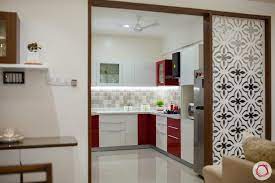 Kitchen ergonomics is important in order to achieve a great kitchen design. 5 Partitions For Your Open Kitchen Kitchen Design Open Kitchen Partition Design Wall Partition Design
