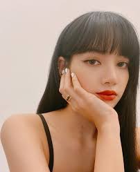 Lisa había dicho que admiraba a las chicas con el cabello negro xq a ella  no se le vería bien y al tiempo la vimos con el cabello negro, también  sabíamos que