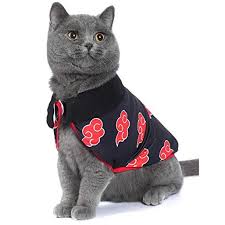 It would be nice to have a matching design it would be a cute thing to have for a beloved pet. Impoosy Halloween Cat Costume Funny Pet Clothes Cloak Anime Ninja Shirt Cosplay Cope For Small Dogs Cats Outfits Large Walmart Com Walmart Com