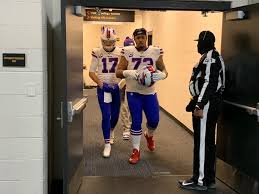 GAME TIME- Josh Allen and Dion Dawkins