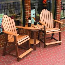 Berlin Gardens Garden Classic Balcony Set Polywood Outdoor Furniture Poly Furniture Futuristic Furniture
