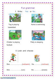 Present simple and present continuous worksheet 3 : Fun Grammar Worksheet Incredible Photo Inspirations Book Middle School Pdf 8th Grade Samsfriedchickenanddonuts