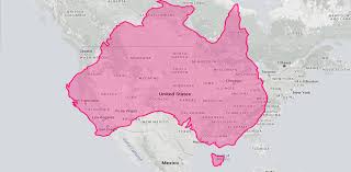 Switzerland topped the july 2020 big mac index, with a big mac costing 6.91 u.s. Amazing Images Compare The Size Of Australia To Other Countries Oversixty