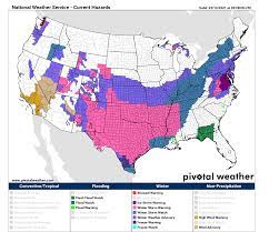 Current Winter Storm Map Millions To Get Hit By Record-Breaking Cold, Major Snow, And Ice Storms As  The Polar Vortex Lobe Heads South Across The United States This Weekend