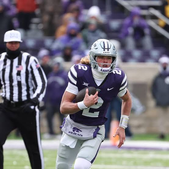 Kansas State Quarterback Avery Johnson Says He's Returning for 2026 Season