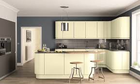 Add a touch of traditionalism by pairing gloss units with wooden worktops. Why Replacement Kitchen Doors Are Such Great Alternatives Handleless Kitchen Kitchen Design Kitchen Fittings