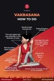 Vakrasana Half Spinal Twist Pose Steps Benefits Learn Yoga Poses Learn Yoga How To Do Yoga