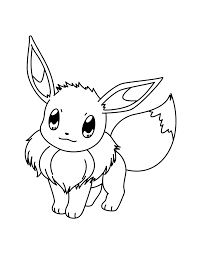 Pokemon Ausmalbilder Evoli Entwicklungen
