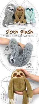 Minky is a particularly soft and warm lightweight fleece fabric. Free Pattern Friday Sloth Plush Choly Knight