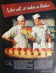 1948 The Craft of Baking Tribute Ad ~ It Takes a Baker, Vintage ...