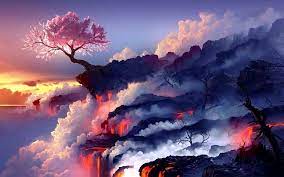 Kemali Yilmaz On Anime Scenery Wallpaper Scenery Wallpaper Fantasy Landscape