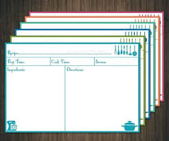 Avery Recipe Card Template Editable Recipe Cards Divider 4x6 Recipe Cards Printable In 2020 Recipe Cards Template Recipe Cards Printable Recipe Cards