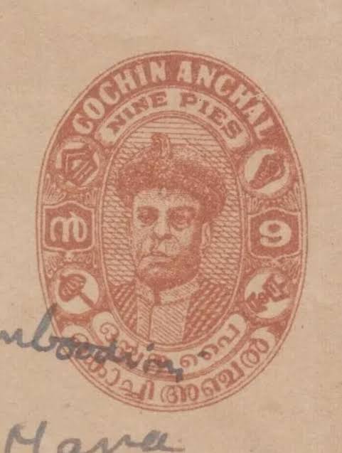 What is the meaning of Travancore Cochin envelopes?