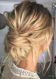 Hairstyles Hair Ideas Hair Tutorial Hair Colour Hair Updos Messy Hair Long Short And Medium Length Hai Hair Styles Thin Hair Updo Easy Wedding Guest Hairstyles