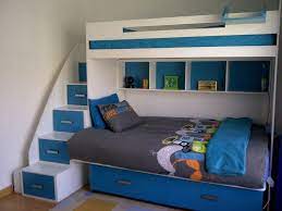 Double Bunk Beds With Stairs Ideas On Foter Bunk Beds Kids Bunk Beds Double Bunk Beds