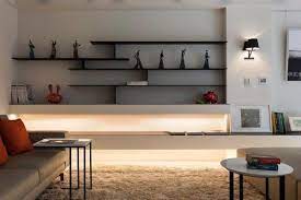 Your living room is one of the most important rooms in your home. Some Stunningly Beautiful Examples Of Modern Asian Minimalistic Decor Floating Shelves Living Room Living Room Shelves Living Room Decor