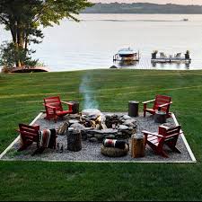 You can build a fire without a ring, but you'll find it's easier to contain the logs and keep them from shifting toward fireside seating by digging a small depression to hold the fire. 11 Best Outdoor Fire Pit Ideas To Diy Or Buy Building Backyard Fire Pits