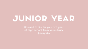There is no time like the present. Doing My Best Ok Honeys Listen Up Junior Year Of High School