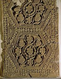 Stucco Panel From The Earliest Phase Of Samarra Plaster Decoration The Design Is Deeply Undercut Into The Plas Islamic Art European Architecture Islamic World