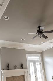 Tray ceiling ideas can be an excellent improvement for your home style. Painted Ceilings Ideas Dark Drama Contrast Trim Diy Projects Howtobuildit Org