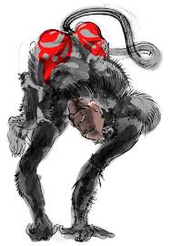 Baboon Monster Art Characters Art Okami Monster Art Art Character Art