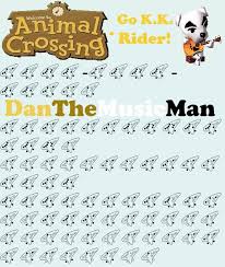 Animal Crossing Go K K Rider Ocarina Music Ocarina Tabs Song Sheet