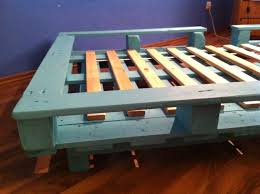 How to make a platform using pallets edges and nails that stick out of the wood. Pallet Bed Single Bed Made From Pallets Pallet Furniture