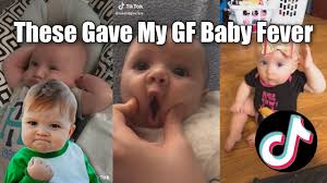 Tiktoks That Gave My Girlfriend Baby Fever Baby Mammals Youtube