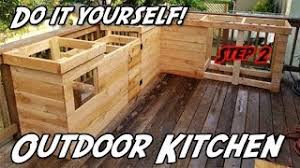 how to build an outdoor kitchen diy