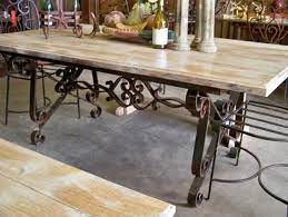 Most table bases can be modified for round, rectangular, oval and square table tops. Wooden Tables With Iron Bases Dining Table Base Flat Wrought Iron Custom Base Shown W Custom Woo Wrought Iron Dining Table Dining Table Dining Table Bases