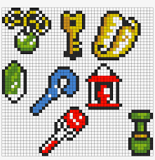 See more ideas about pixel art, link pixel art, perler patterns. Legend Of Zelda Link To The Past Items Perler Bead Legend Of Zelda Link To The Past Pixel Art Free Transparent Png Download Pngkey