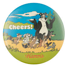 Indeed, the earliest beer commercials consisted of everything from live demonstrations of how to at least two aspects of the hamm's bear commercials were critical to their overwhelming success. Hamm S Bear Busy Beaver Button Museum