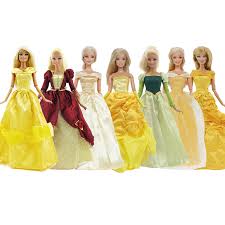 This site is not endorsed by or affiliated with barbie or mattel. Bebek Aksesuarlari Klasik Sari Prenses Elbise Icin Vintage Retro Karikatur Parti Balo Elbise Barbie Bebek Oyuncak Dolls Accessories Aliexpress
