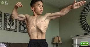 How tall and how much weigh cristy lee? Tristyn Lee 15 Tuá»•i Ä'a 6 Mui CÆ¡ Báº¯p Nam Tháº§n NhÆ° Ronaldo