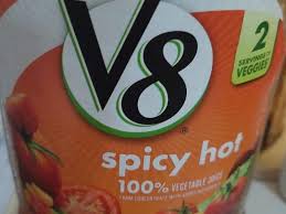 y hot v8 100 vegetable juice