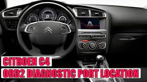 Tutorial Citroen C4 2011 2020 Obd2 Diagnostic Port Location Youtube