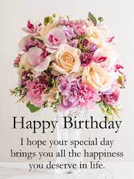 Birthday messages and birthday wishes. Spectacular Flower Bouquet Happy Birthday Card Birthday Greeting Cards By Davia Happy Birthday Flowers Wishes Birthday Wishes Flowers Happy Birthday Wishes Cards