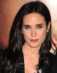 Jennifer Connelly Berry Lipstick Jet Black Hair Black Hair Color Beauty