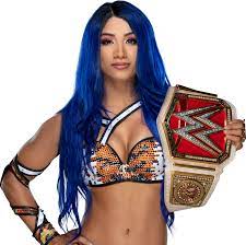 Banks came in possession of the belt after the questionable finish at last sunday's horror show at extreme rules, when her partner in crime. Sasha Banks 2019 Raw Women S Champion Custom Png By Ambriegnsasylum16 On Deviantart
